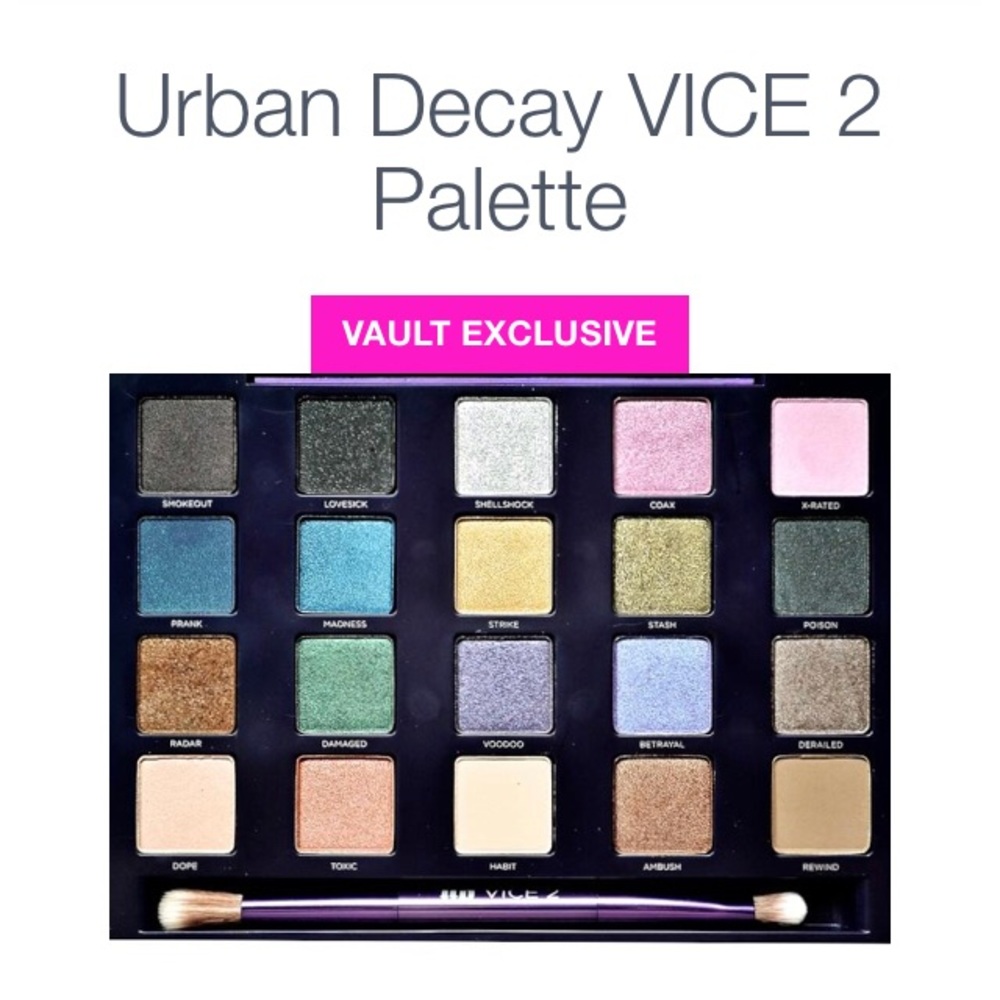Urban Decay Vice 2 palette